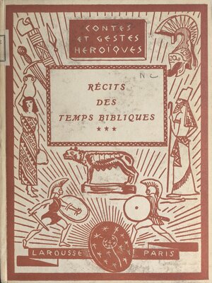 cover image of Récits des temps bibliques, Volume 3